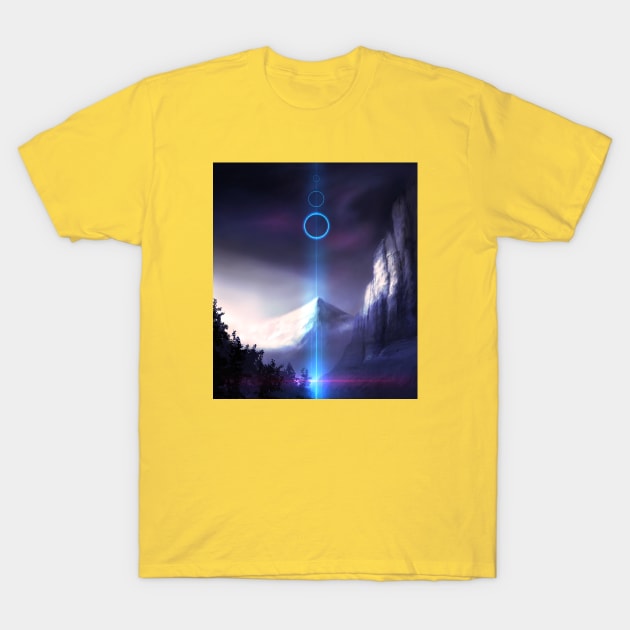 Sky and earth T-Shirt by Anazaucav